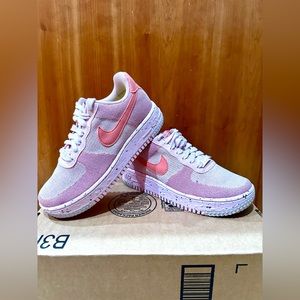 Nike Air Force 1 Crater Flyknit ‘Pink Glaze’ | Women’s Size 5.5